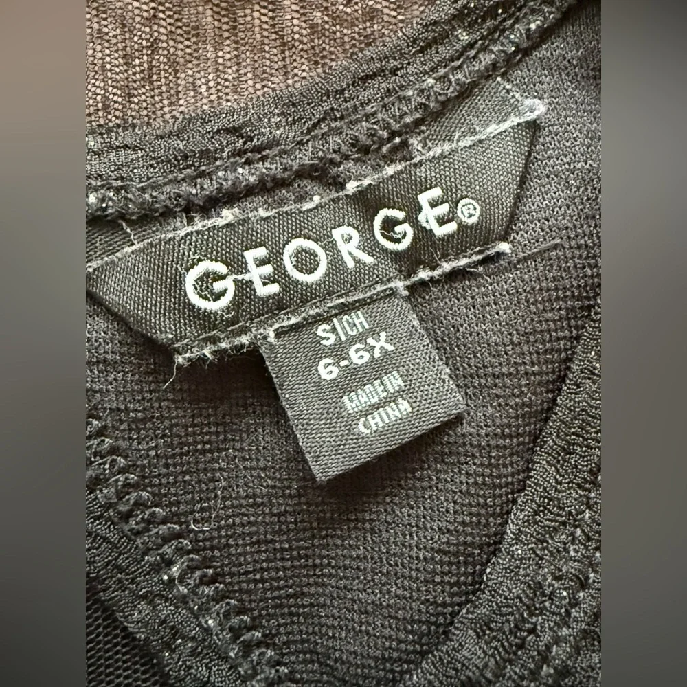 🖤 George Sparkly High-Low Tulle Dress — Girls Size 6–6X - Picture 3 of 3